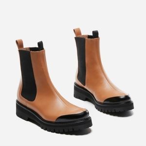 Flattered Sally boots in Cognac Leather size 40